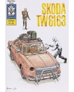 Nikodem Cabała, "Kapitan Żbik. Skoda TW6163", okładka, 2025 - pic 1