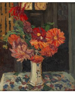 Alfred Świeykowski, Martwa natura z kwiatami, 1 poł. XX w. - pic 1