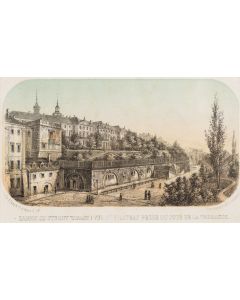 Alfons Matuszkiewicz, Zamek od strony tarasu (Vue du château prise du côté de la terrasse), 1859 - pic 1