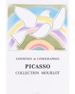 Pablo Picasso, "The Rainbow Dove", 1988 - pic 1
