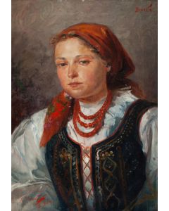 Aleksander Mroczkowski, "Bronka", 1900 - pic 1