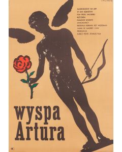 Jerzy Treutler, Plakat do filmu "Wyspa Artura", reż. Damiano Damiani, 1965 - pic 1