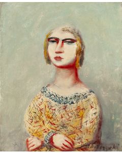Zygmunt Dobrzycki, Portret kobiety, 1 poł. XX w. - pic 1