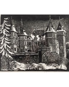 Autor nierozpoznany, Zamek w Gołuchowie, 1985 - pic 1