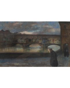 Artur Markowicz, Ponte Vecchio we Florencji, 1910 - pic 1