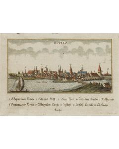 Johann Gottfried Seyfert, Widok Opola ("Oppeln"), 1795 - pic 1