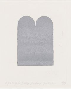 Andrzej Gieraga, "Epitaph I", 1988 - pic 1
