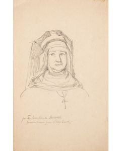 Jan Styka, Portret siostry z zakonu Bazylianek - pic 1