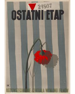 Tadeusz Trepkowski, Plakat do filmu "Ostatni etap" , 1948 - pic 1