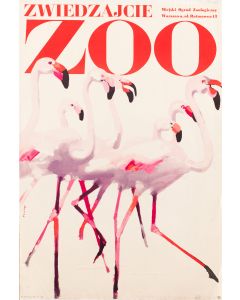 Waldemar Świerzy, Plakat "Zwiedzajcie Zoo", 1967 - pic 1