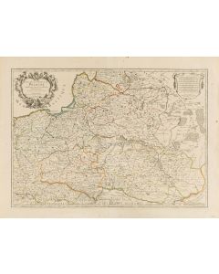 Alexis-Hubert Jaillot, Mapa Korony Polskiej z podziałem na palatynaty (
