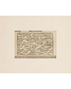Sebastian Münster, Mapa polski ("Cosmografia"), 1550 - pic 1