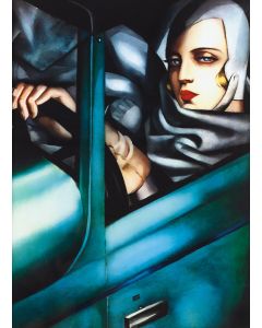 Tamara Łempicka, Autoportret (Tamara w zielonym Bugatti), 1929 (2014) - pic 1