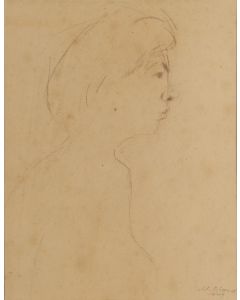 Maurice Blond, Profil kobiety, XX w. - pic 1