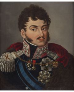 Malarz polski, XIX w., Portret x. Józefa Poniatowskiego, XIX w. - pic 1