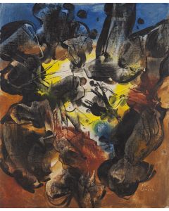 Alfred Lenica, "Zanurzenie się we śnie", 1969 - pic 1
