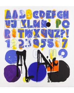 Ireneusz Walczak, "Zeitgeist XXI - alfabet", 2021 - pic 1