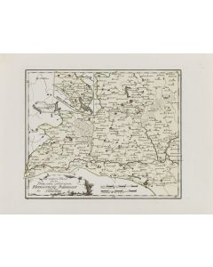 Franz Johann Joseph von Reilly, Mapa Prus Zachodnich ("Der untere Theil des zu Preussen…"), 1789 - pic 1