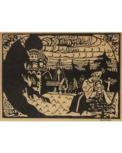 Wassily Kandinsky, "Dwie dziewczynki", 1907 - pic 1