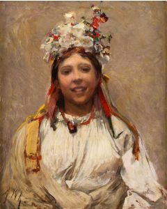 Alfred Wierusz-Kowalski, "Panna młoda", 1910 - pic 1