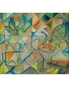 Elizabeth Ronget, Martwa natura z ananasem, 1930 - pic 1