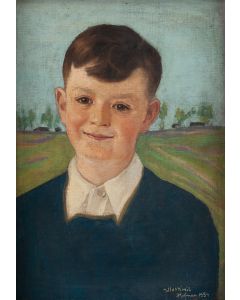 Wlastimil Hofman, Portret chłopca, 1954 - pic 1