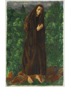 Mojżesz (Moise) Kisling, Wdowa z folio 