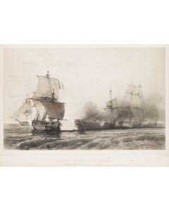 Autor nieznany, Bitwa morska (Combat du vaisseau le formidable), XIX w. - pic 1