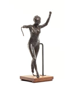 Edgar Degas, "Tancerka występująca w przód, uniesione ramiona, prawa noga do przodu" ("Danseuse s’avançant, les bras levés, la jambe droite en avant"), lata 90. XX w. - pic 1