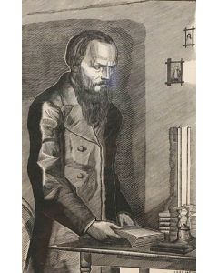 Józef Faworski, Portret Fiodora Dostojewskiego, 1929 - pic 1