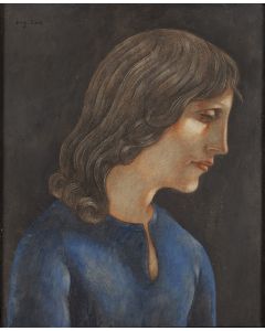 Eugeniusz Zak, Profil młodzieńca ("Studium głowy"), okres międzywojenny - pic 1