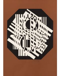 Victor Vasarely, "G-Linn", 1977 - pic 1