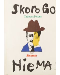 Henryk Tomaszewski, Plakat teatralny "Skoro Go Nie Ma. T. Peiper. Teatr Ateneum", 1973 - pic 1