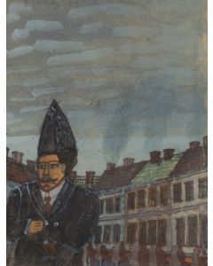Nikifor Krynicki, Portret kuracjusza, lata 40. XX w. - pic 1