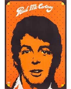 Rafał Olbiński, Plakat "Paul McCartney", 1975 - pic 1