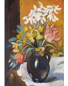 Józef Kidoń, Kwiaty w wazonie, 1954 - pic 1