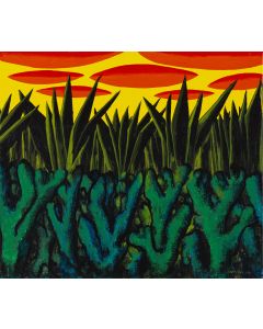 Wojciech Ćwiertniewicz, "Na plantacji", 1987 - pic 1