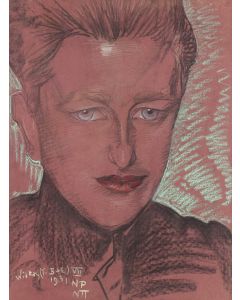Stanisław Ignacy Witkiewicz / Witkacy, Portret księdza Pawła Ilińskiego, 1931 - pic 1