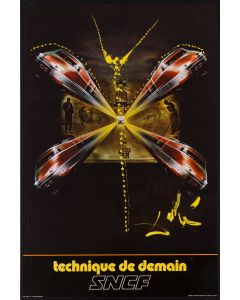 Salvador Dalí, SNCF TGV, lata 70. XX w. - pic 1