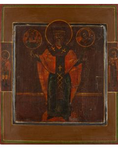 Ikona św. Mikołaj Zarajski, koniec XIX w. - pic 1