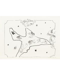 Andrzej Czeczot, "The Wing of Desire", projekt ilustracji , 1996 - pic 1