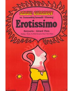 Jan Młodożeniec, Plakat "Erotissimo", reż. Gerard Pires, 1971 - pic 1