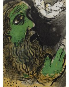 Marc Chagall, Modlący się Hiob, 1960 - pic 1