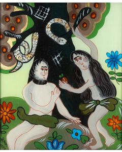 Jolanta Pęksa, "Adam i Ewa", 1977 - pic 1