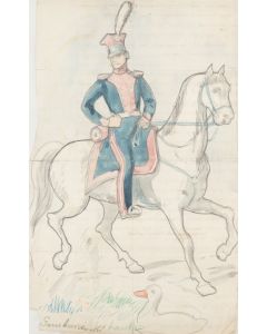 Bronisław Gembarzewski, Żołnierz na koniu, XIX w. - pic 1