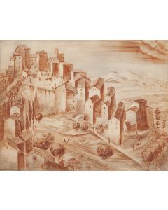 Bolesław Cybis, "Rocca di Papa", 1930 - pic 1