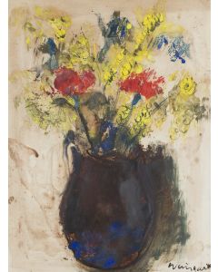Joachim Weingart, "Kwiaty w brązowym wazonie", 1935 - pic 1