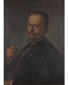 Mieczysław Reyzner, Portret mężczyzny z cygarem - pic 1