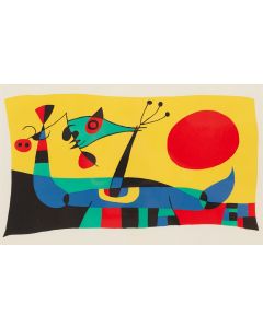 Joan Miro, Z cyklu "Sans Titre", 1956 - pic 1