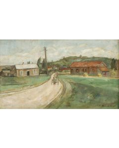 Tadeusz Makowski, "Droga" ("Le chemin"), 1926 - pic 1
